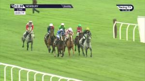 Video preview image for Newbury 12:50 - Make Your Best Bet At BetVictor Conditional Jockeys' Handicap Hurdle (3)
