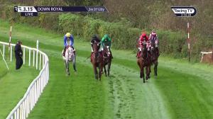 Video preview image for Down Royal 15:15 - Tote Alway SP Or Better At Down Royal Beginners Chase