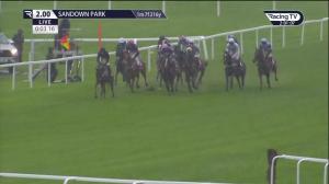 Video preview image for Sandown Park 14:00 - Falling Leaves Maiden Hurdle (4)
