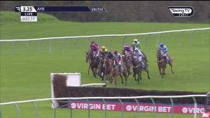 Video preview image for Ayr 15:25 - Virgin Bet Handicap Hurdle (5)