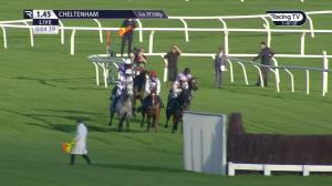 Video preview image for Cheltenham 13:45 - From The Horses Mouth Podcast Arkle Challenge Trophy Trial Novices' Chase (November) (Grade 2) (1)