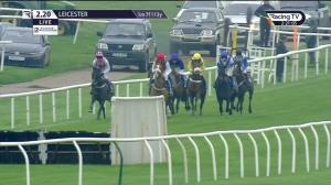Video preview image for Leicester 14:20 - Watch On Racing TV Mares' Novices' Handicap Hurdle (5)