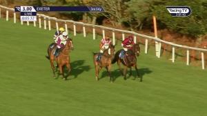 Video preview image for Exeter 15:00 - Ginsters Peppered Stake Novices' Limited Handicap Chase (3)