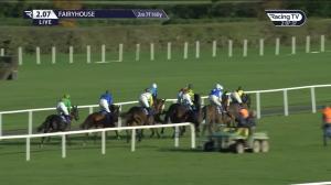 Video preview image for Fairyhouse 14:07 - Lorna Brooke Ireland V Britain (Q.R.) Challenge Handicap Chase 