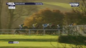 Video preview image for Wincanton 15:15 - Evelyn Partners Handicap Hurdle (5) (Div 1)