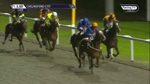 Video preview image for Chelmsford City 17:00 - British EBF Future Stayers' Novice Stakes (Sire and Dam Restricted) (3)