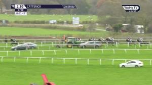 Video preview image for Catterick Bridge 14:30 - Nick Sutton Happy 70th Birthday Novices' Hurdle (4)
