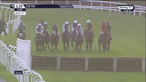 Video preview image for Exeter 15:35 - Plymouth Handicap Hurdle (3)