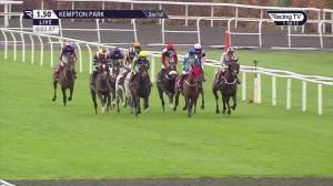 Video preview image for Kempton Park 13:50 - Wise Betting @racingtv.com Handicap Hurdle (4)