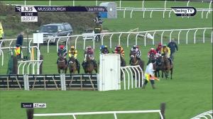 Video preview image for Musselburgh 15:35 - Saltire.Scot Handicap Hurdle (5)