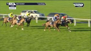 Video preview image for Wetherby 13:05 - Watch Racing TV In HD Novices' Handicap Chase (4)