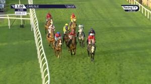 Video preview image for Carlisle 15:00 - Join RacingTV Now Handicap Chase (3)