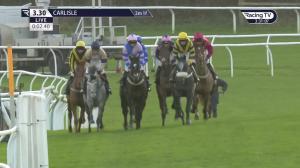 Video preview image for Carlisle 15:30 - racingtv.com Open National Hunt Flat (5)