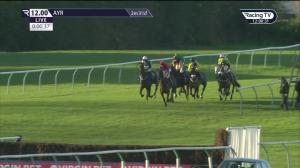 Video preview image for Ayr 12:00 - Virgin Bet Fives Novices' Hurdle (4)