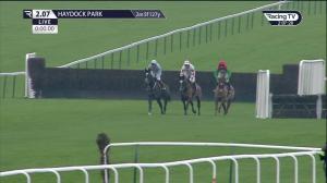 Video preview image for Haydock Park 14:07 - Jewson St Helens Novices' Chase (2)