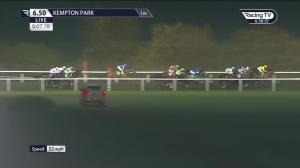 Video preview image for Kempton Park 18:50 - Unibet Extra Place Offers Every Day EBF Novice Stakes (5) (Div 2)