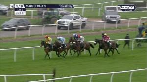 Video preview image for Market Rasen 13:10 - Racing TV Novices' Hurdle (4)