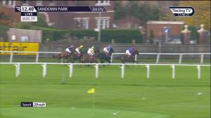 Video preview image for Sandown Park 12:40 - Betfair Exchange Amateur Jockeys' Handicap Chase (3)
