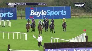 Video preview image for Fairyhouse 11:35 - Jim Ryan Racecourse Services Beginners Chase 