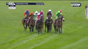 Video preview image for Sandown Park 12:35 - Goffs Tingle Creek Sale Mares' Handicap Hurdle (Qualifier) (3)