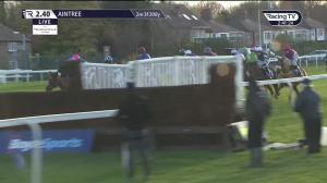 Video preview image for Aintree 14:40 - Boylesports Daily Money Back 2nd Handicap Chase (2)