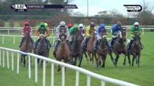 Video preview image for Fairyhouse 15:02 - Kevin Sheedy Bowel Cancer Raceday 17th December Handicap Hurdle 