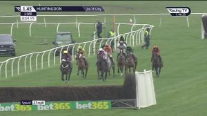 Video preview image for Huntingdon 13:45 - Fitzdares Wishes Everyone A Merry Christmas Handicap Chase (4)