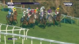 Video preview image for Leicester 13:15 - William Hill Best Odds Guaranteed Novices' Hurdle (4)