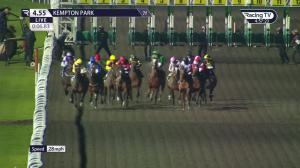 Video preview image for Kempton Park 16:55 - Unibet Horserace Betting Operator Of The Year EBF Fillies' Restricted Novice Stakes (5)