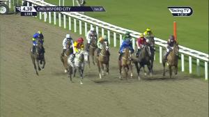 Video preview image for Chelmsford City 16:30 - aceodds.com Bonus Codes Amateur Jockeys' Handicap (6) (Div 1)