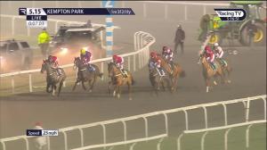 Video preview image for Kempton Park 17:15 - Unibet Horserace Betting Operator Of The Year Apprentice Handicap (5)