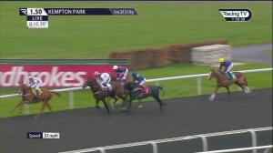 Video preview image for Kempton Park 13:50 - Ladbrokes Christmas Festival December 26th & 27th Nursery Handicap (4)