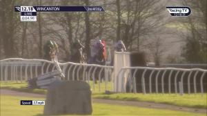 Video preview image for Wincanton 12:18 - Great Crested EBF Mares' Novices' Limited Handicap Chase (Qualifier) (3)