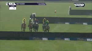 Video preview image for Wetherby 13:35 - William Hill Extra Places Daily Novices' Limited Handicap Chase (3)