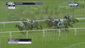 Video preview image for Leicester 12:10 - Pertemps Network Novices' Hurdle (3)