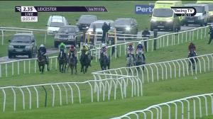 Video preview image for Leicester 14:35 - Pertemps Network Leicestershire Bronze Fox Handicap Hurdle (3)