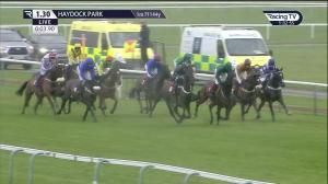 Video preview image for Haydock Park 13:30 - Betfred TV EBF 'National Hunt' Novices' Hurdle (Qualifier) (3)