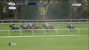 Video preview image for Haydock Park 14:30 - Betfred Supports Jack Berry House Handicap Hurdle (3)