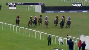 Video preview image for Newbury 12:10 - Play Coral "Racing-super-series" For Free Mares' Handicap Hurdle (3)