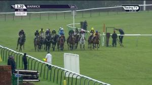 Video preview image for Warwick 15:20 - Happy New Year From Poundland Open National Hunt Flat (5)