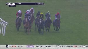 Video preview image for Exeter 15:50 - Cheltenham and South West Racing Club Open Maiden National Hunt Flat (5)