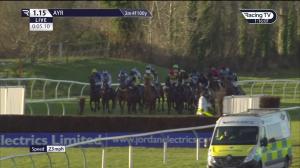 Video preview image for Ayr 13:15 - Mills Milk Handicap Hurdle (Qualifier) (5)