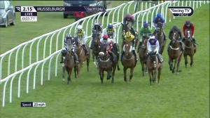 Video preview image for Musselburgh 14:15 - Fitzdares Handicap Hurdle (Qualifier) (5)