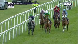 Video preview image for Musselburgh 14:45 - Fitzdares New Year Handicap Chase (4)