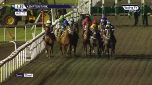 Video preview image for Kempton Park 18:30 - Unibet 3 Uniboosts A Day Handicap (Qualifier) (5)