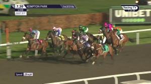 Video preview image for Kempton Park 19:30 - Unibet Support Safe Gambling Handicap (Qualifier) (5)