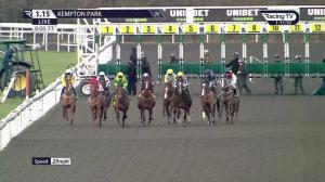 Video preview image for Kempton Park 13:15 - Unibet Extra Place Offers Every Day Handicap (6)