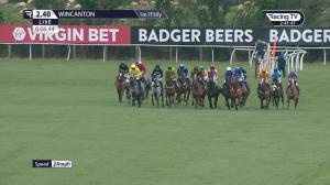Video preview image for Wincanton 14:40 - Virgin Bet Fives Handicap Hurdle (5)