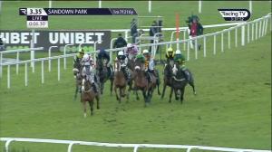 Video preview image for Sandown Park 15:35 - Unibet New and Improved Bet Builder Handicap Hurdle (2)