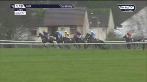 Video preview image for Ayr 13:10 - Racing TV EBF Mares' 'National Hunt' Novices' Hurdle (Qualifer) (4)